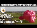 How to a Add 3D Object into your Footage in Blender