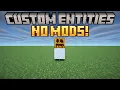 How to Make Custom Entities in Minecraft 1 21 4 Minecraft Data Pack Tutorial