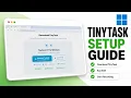 How to Install TinyTask on Windows 11 2026 TinyTask Utility