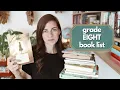 GRADE 8 BOOK LIST middle grade YA books I m recommending my 8th grader read in our homeschool