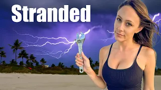 Stranded with mechanical issues with bad weather coming!