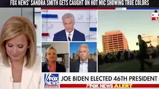 Fox News Sandra Smith caught on hot mic wants Biden for President