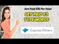 Get Paid 15 Per Hour To Type Words Remote Typing Jobs No Experience