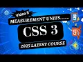 CSS3 basics part 4 CSS3 Units Explained Absolute vs Relative Master Responsive Design