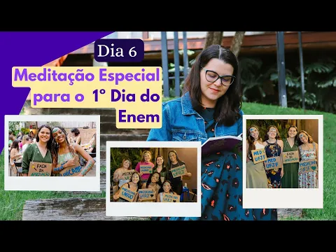 Vídeo: live da manhã do primeiro dia do ENEM sobre o nervosismo na prova