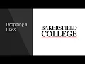 How to Drop a Class