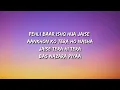 Nazara Lyrics – Vishal Mishra | Aankhon Ki Gustaakhiyan