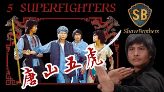 5 superfighters shaw brothers movie review