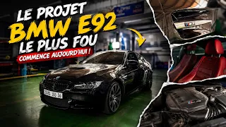 BMW E92 M3 /     🔥 Le projet BMW E92 le plus fou commence aujourd’hui !