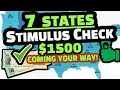 NEW STIMULUS CHECK 2023 7 STATES Payments Up to 1 500 Don t Miss Out Check Eligibility Now
