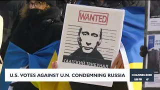 A ‘shift in diplomatic tone’: U.S. votes against U.N. condemning Russia