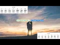 Count on Me by Jefferson Starship play along with scrolling guitar chords and