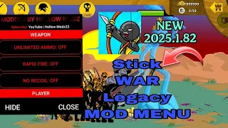 قائمة تعديل لعبة Stick War Legacy إصدار 2025 1 82 Stickwarlegacy Gaming Games Modmenu Stickman  قائمة تعديل لعبة Stick War Legacy إصدار 2025 1 82 Stickwarlegacy Gaming Games Modmenu Stickman
