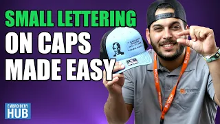 4 Tips to Master Small Letters on Caps | Digitizing \u0026 Embroidery