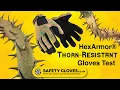World s Best Thornproof Gardening Gloves - HexArmor 3092