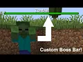 How to give a mob a custom boss bar in Minecraft