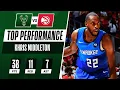 Khris Middleton TAKES OVER With 38 PTS 20 in 4th Q