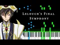 Code Geass - Lelouch s Final Symphony Piano Tutorial Madder Sky x Lelouch s Final Theme