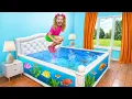 Download Lagu Historia divertida de piscina y aventura en toboganes de agua