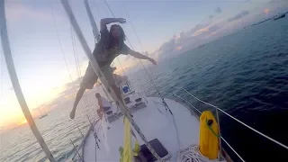 Sailboat Living in Key West | Slacklines and Sunsets – Bums on a Boat Ep 22