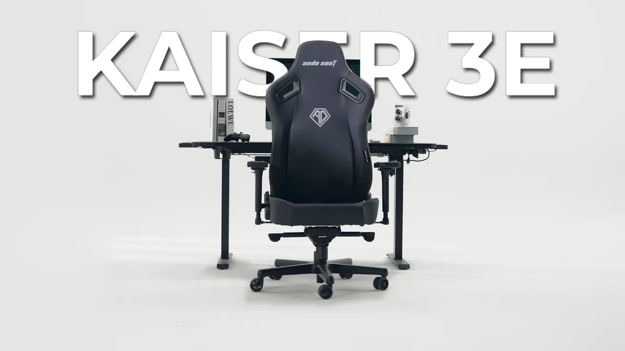 AndaSeat — Anda Seat Kaiser 3E — Gaming Chair Features (YouTube video ad)