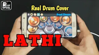Download REAL DRUM COVER - LATHI | WEIRD GENIUS MP3