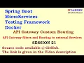 Spring Boot Micro Services API Gateway Custom Routing Routing to external service - Session 21