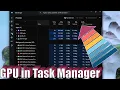 How to see GPU usage in Task Manager and other tips