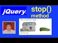 stop method in jquery