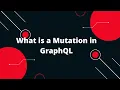 Node js Grap L Apollo Server API Tutorial What is a Mutation in Grap L