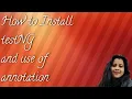 TestNG tutorial for beginners TestNG installation in eclipse TestNG framework in selenium-part 1