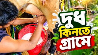 কেন দুধ কিনতে গ্রামে আসছি? #villagelife #viral #hellokhokon