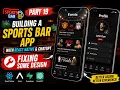 Building a Sports Bar App with React Native ChatGPT Part 19 fixing design some