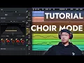 ACE Studio Tutorial Choir Mode