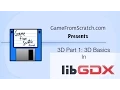 3D Programming tutorial in LibGDX Part 1