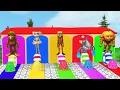 Download Lagu Long Slide Game With Cow Elephant Gorilla Hippopotamus Tiger 3d Animal Game Funny 3d Animals