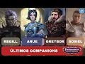 Pathfinder WoTR Companions Sosiel Arueshalae Greybor Regill