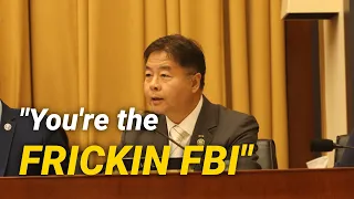 rep ted lieu confronts fbi director kash patel judiciary hearing