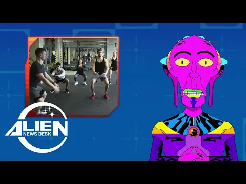 ALIEN NEWS DESK | Shrinking Humans Tease | SYFY