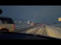 Car spins out on 6th Ave west of the Simms exit