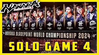 NARAKA Bladepoint Pro Tournament Gameplay J Cup Solo Grand Finals GAME 4
