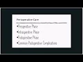 Nursing Huddle - Perioperative Care