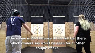 Boston gets new ax-throwing bar Urban Axes opens in Somerville s Union Square