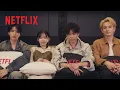 Lagu TENBLANKの４人による『グラスハート』最終話鑑賞会 | グラスハート | Netflix Japan