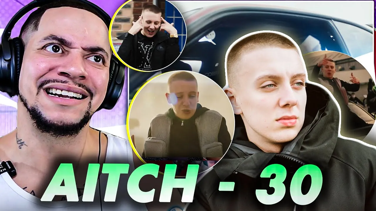 HE DOPE FOR REAL!!! Aitch - 30 (LIVE REACTION)