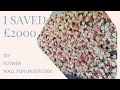 DIY Flower wall Very easy Ali express