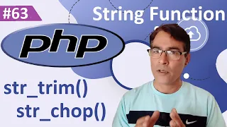 PHP string str - trim and str