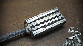 Flower blade. made from scraps left over from a band saw.