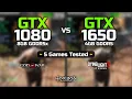 GTX 1650 vs GTX 1080 - How Big Is The Difference
