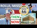 Best of Route 66 ROLLA MISSOURI Then Now narrated walking and driving tour Deadman s Curve